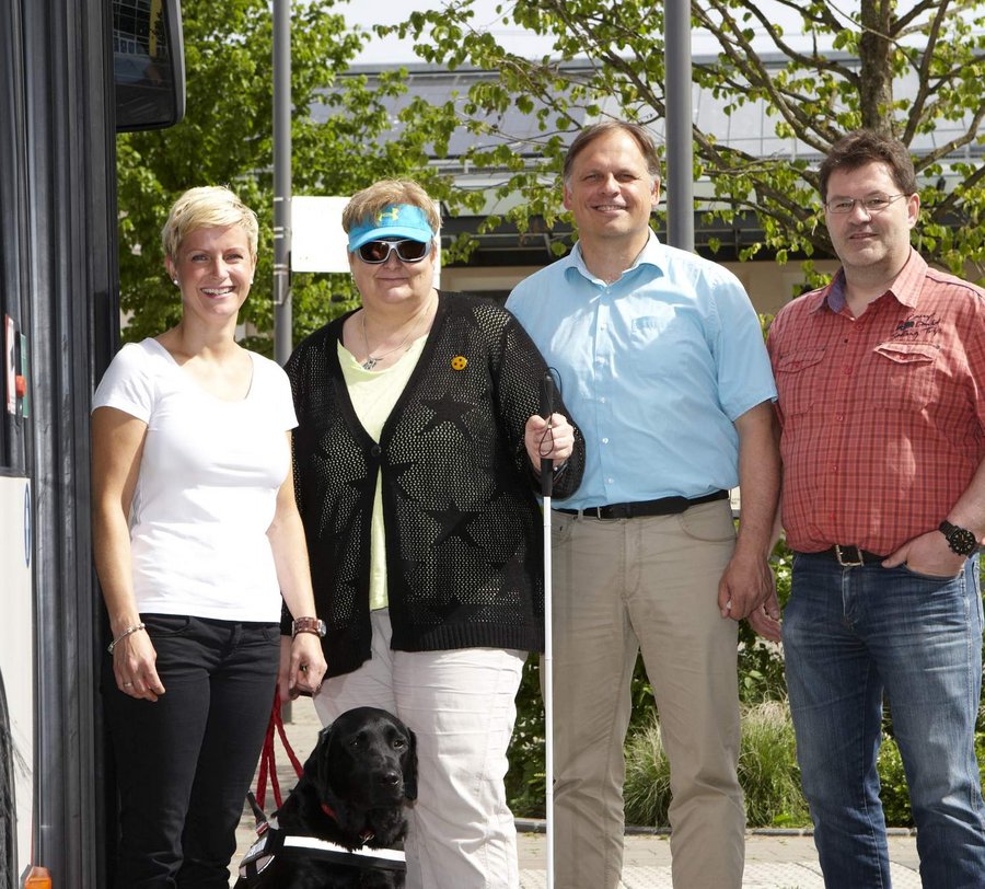 Das Team von Guide4Blind. Foto: Beylemans Fotografie