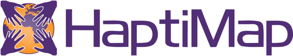 Logo HaptiMap. Grafik: Jörn Peters/ Kreis Soest